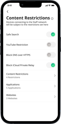 commandworx content restrictions